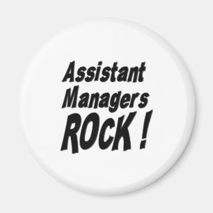 Imã Rocha dos gerentes assistentes! Ímã