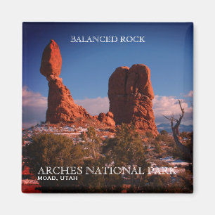 Imã Rocha equilibrada, arcos parque nacional, Moab,