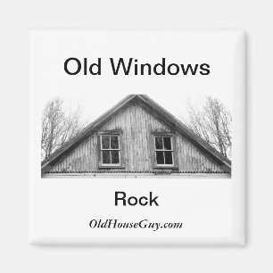 Imã Rocha velha de Windows