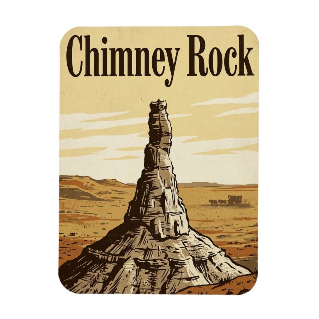 Ímã Rochas Chimney (Vertical)