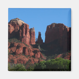 Imã Rochas da Catedral em Sedona Arizona Monumento