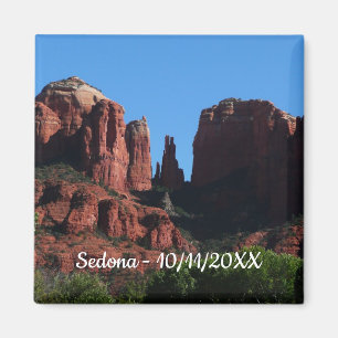 Imã Rochas da Catedral em Sedona Arizona Monumento