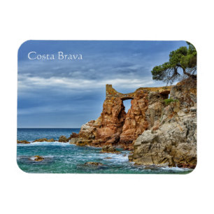 Ímã Rochas na costa mediterrânea