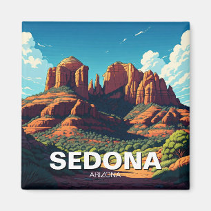 Imã Rochas Vermelhas Viagem Arizona de Sedona