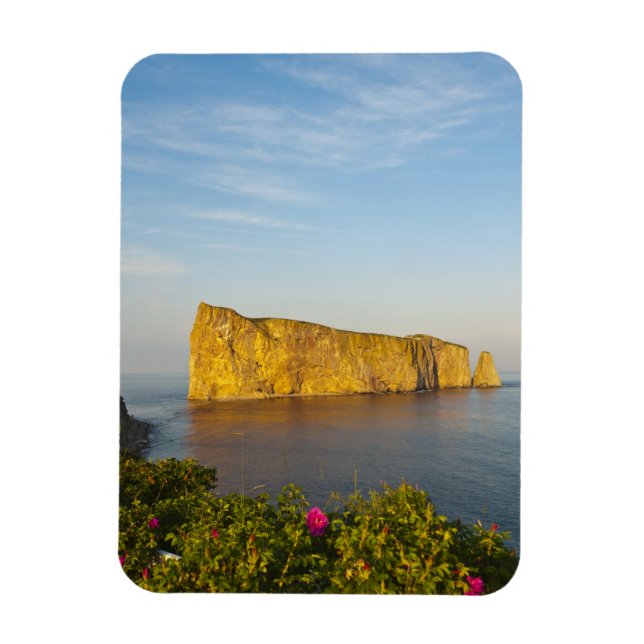 Ímã Rocher Perce (Rocha Furada), Quebec, Canadá. (Vertical)