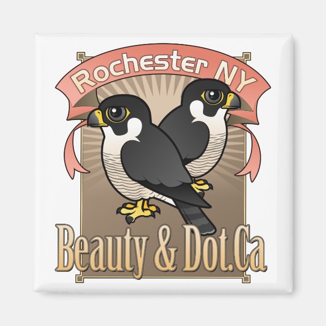 Imã Rochester Beauty & Dot.Ca (Frente)
