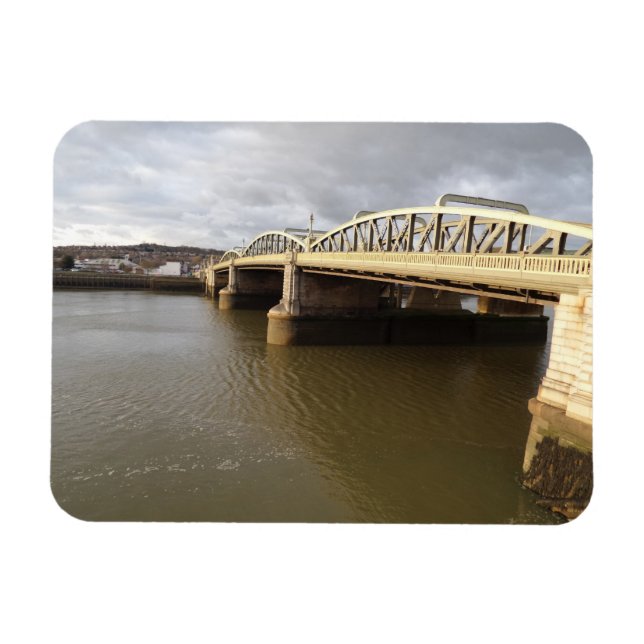 Ímã Rochester Bridge UK 3"x4" Magnet (Horizontal)