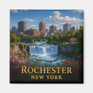 Imã Rochester Nova York Finger Lakes & Canal de Erie