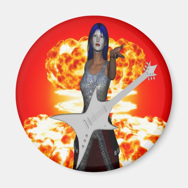 Imã Rock and Roll (Frente)