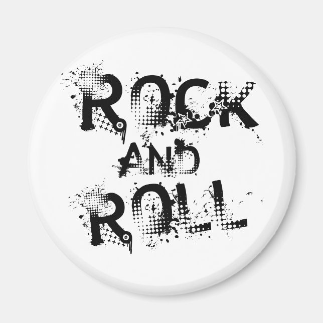 Imã Rock and Roll (Frente)