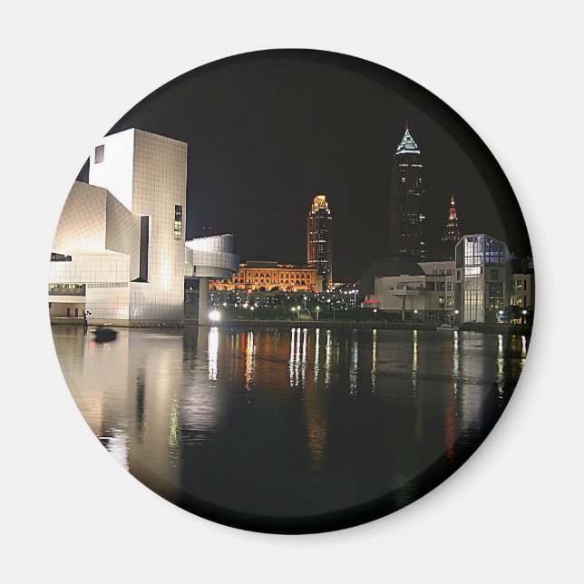 Imã Rock and Roll Hall of Fame Cleveland Ohio (Frente)