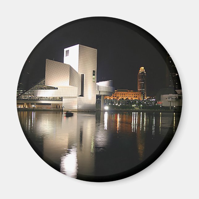 Imã Rock and Roll Hall of Fame & Museum, Cleveland OH (Frente)