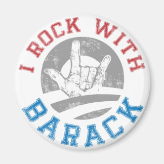 Imã Rock com Barack