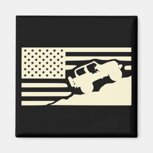 Imã Rock Crawler American Flag #USAPatriotGraphics ©