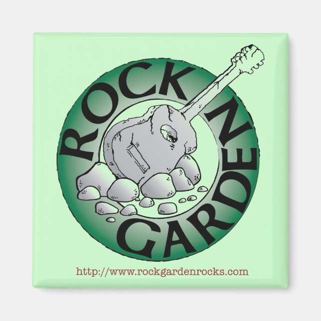 Imã Rock Garden Magnet (Frente)