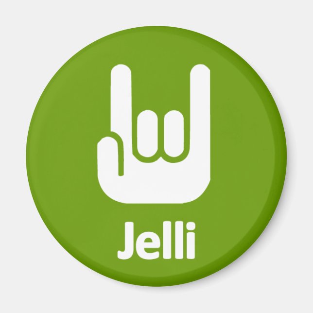 Imã Rock Hands Magnet (Frente)