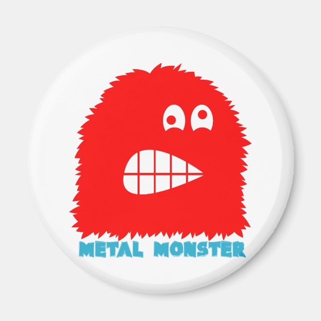 Imã Rock=Life 'Metal Monster' Magnet (Frente)