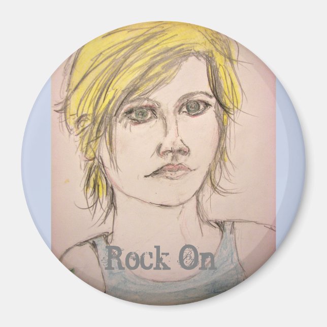 Imã Rock On (Frente)