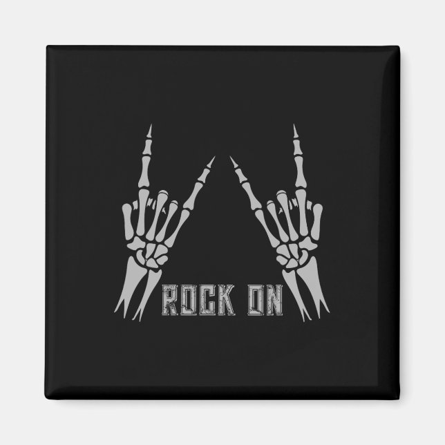 Imã Rock On Banda Para As Mulheres Rock And Rols Para  (Frente)