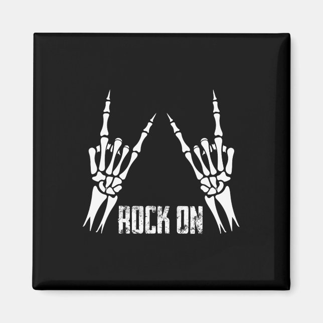 Imã Rock On Banda Para As Mulheres Rock And Rols Para  (Frente)