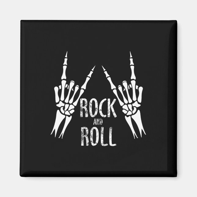 Imã Rock On Banda Para As Mulheres Rock And Rols Para  (Frente)