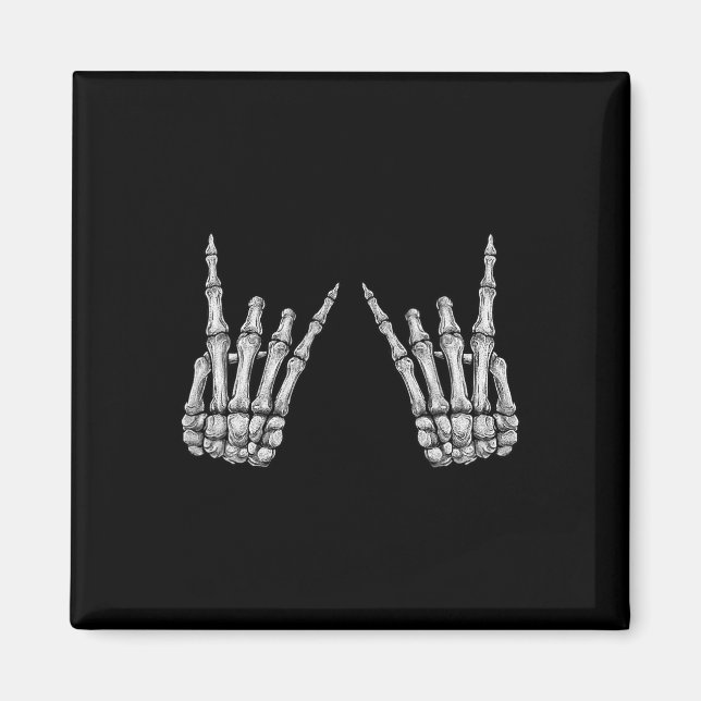 Imã Rock On Banda Para As Mulheres Rock And Rols Para  (Frente)