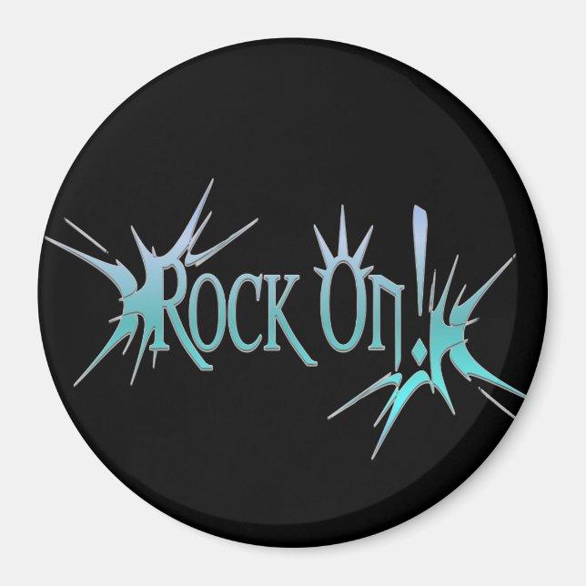 Imã Rock On! Íman 2 (Frente)