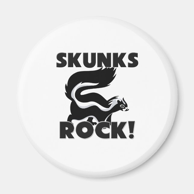 Imã Rock Skunks (Frente)