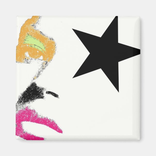 Imã Rock Star Mod Magnet (Frente)