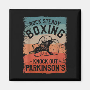Imã Rock Steady Boxnock Out Parkinsons Sensibilização