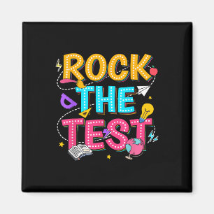 Imã Rock The Test Motivational Testing Day For Teacher