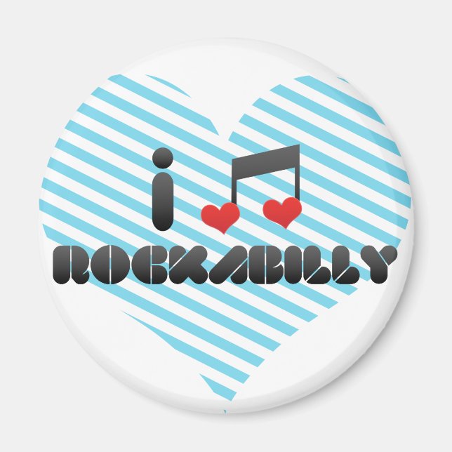 Imã Rockability (Frente)