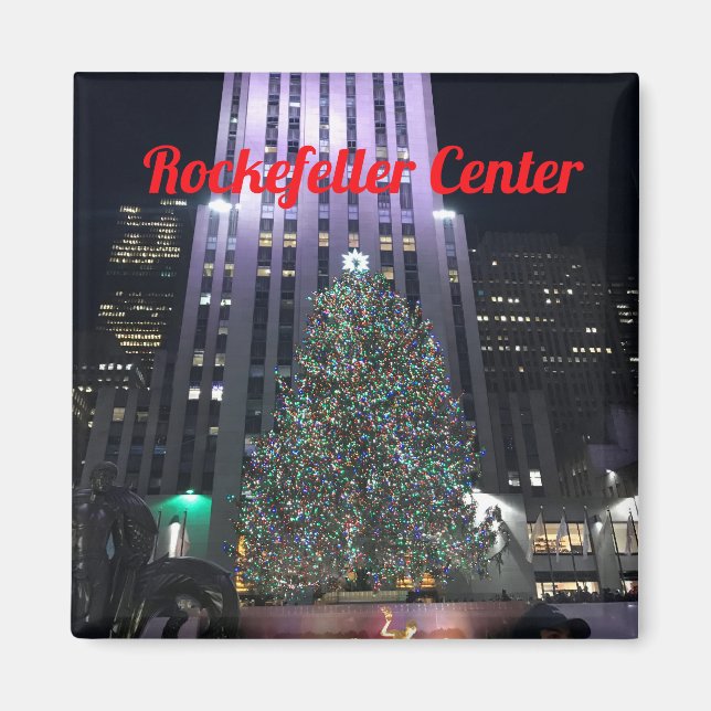 Imã Rockefeller Center New York Magnet (Frente)