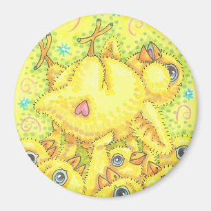 Imã ROCKER PINTINHO MOSH PIT MAGNET Round *Personaliza