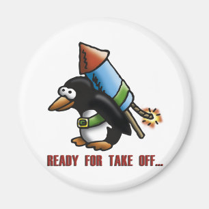 Imã rocket pinguin e