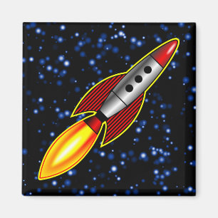 Imã Rocket retro