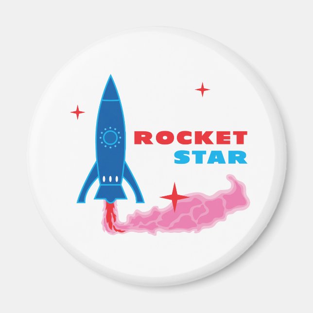Imã Rocket Star (Frente)