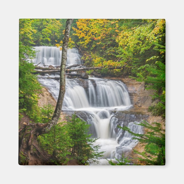 Imã Rocks National Lakeshore, Sable Falls (Frente)