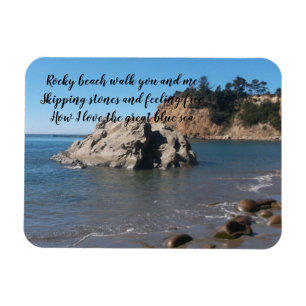 Ímã Rocky Beach Love