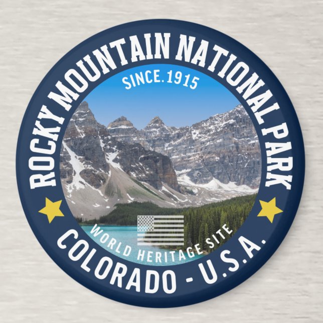 Imã Rocky Mountain Landscape – Travel Photography  (Criador carregado)