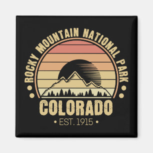 Imã Rocky Mountain National Park Colorado Rerto