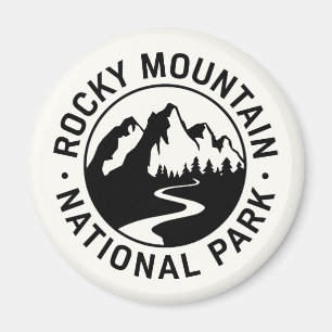 Imã Rocky Mountain National Park Emblem