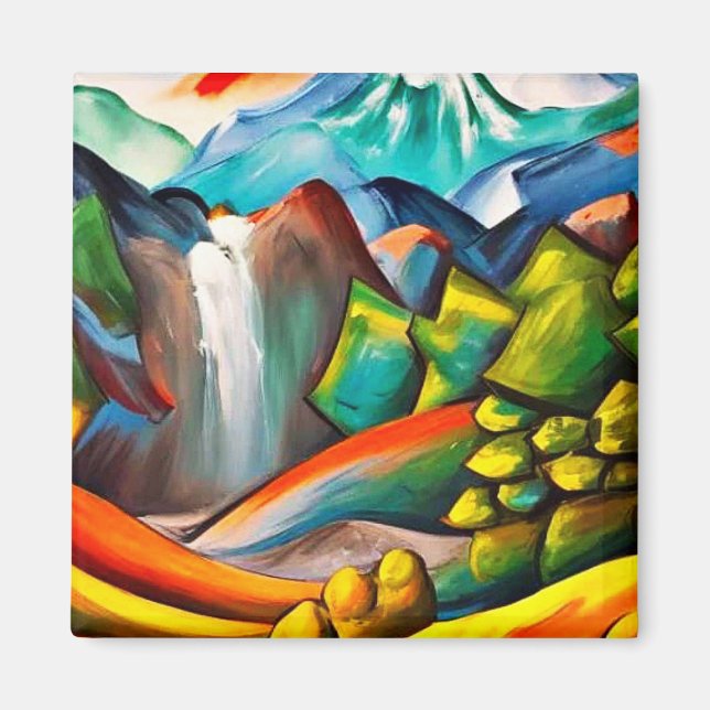 Imã Rocky Mountain Torrent (Frente)