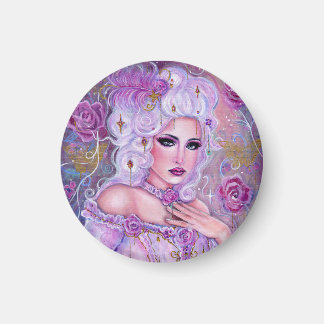 Imã Rococo valentine fantasy art by Renee Lavoie