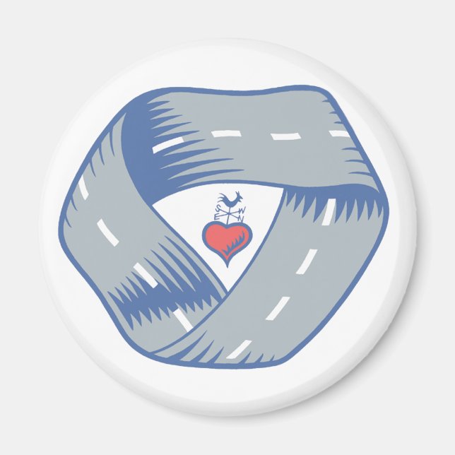 Imã Roda CR Logótipo Magnético (Frente)