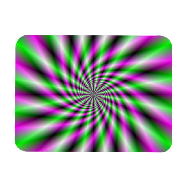 Ímã Roda de fiação neon (Horizontal)