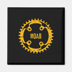 Imã Roda Dentada de Bicicleta Retro Moab Utah