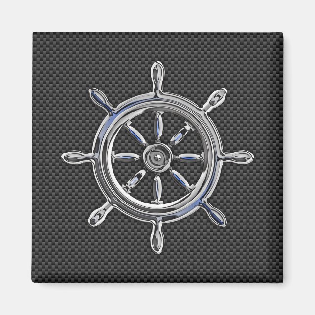 Imã Roda em fibra de carbono (Frente)