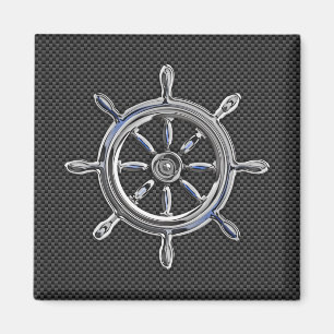 Imã Roda no estilo da fibra do carbono