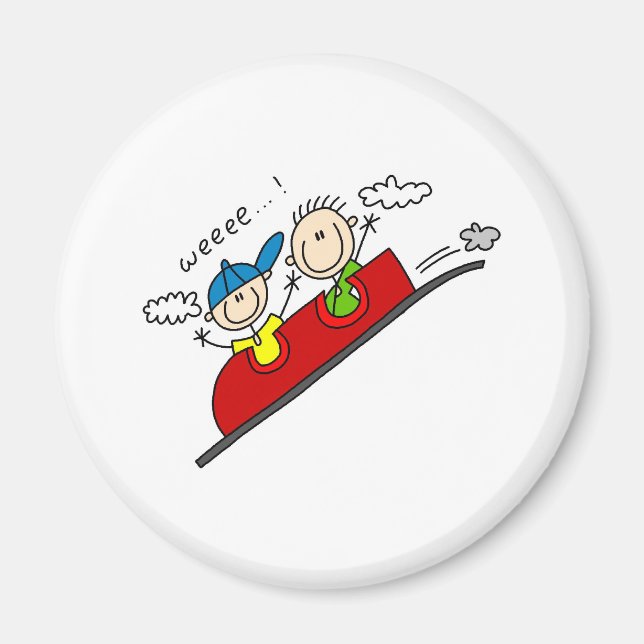 Imã Rodando O Magnete Rollercoaster (Frente)